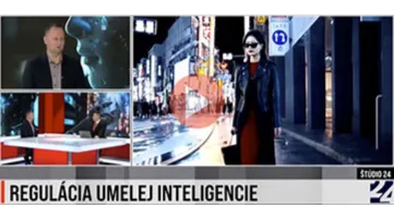 Štúdio 24: O regulácii umelej inteligencie (TV JOJ)